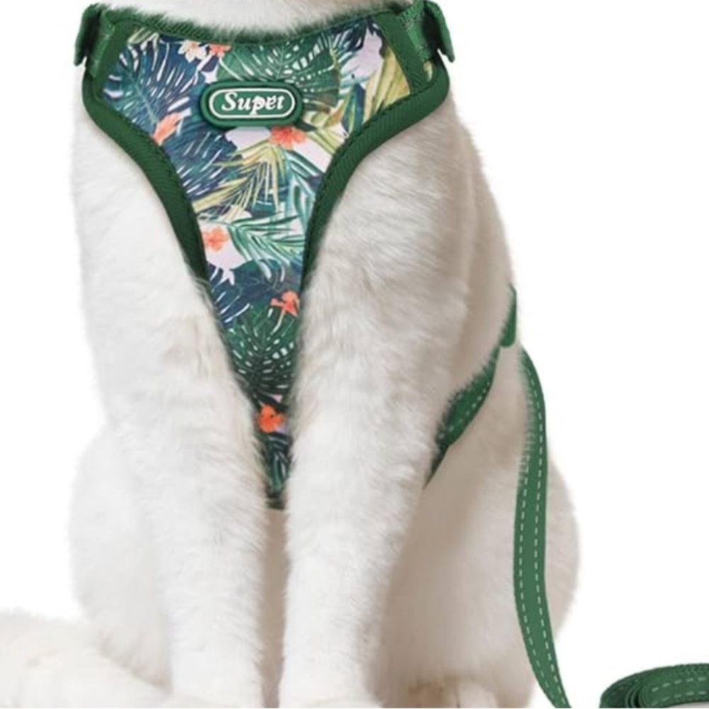 Supet Cat Harness and Leash Escape Proof size small
